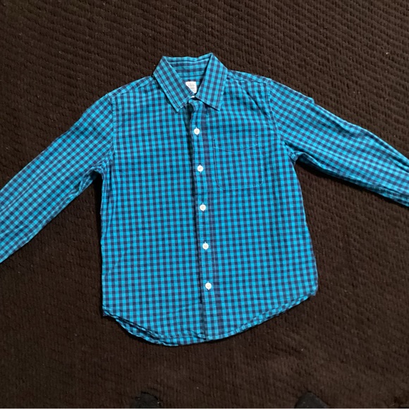 Boys Gap Long Sleeve Size Medium Button Down Shirts - Picture 6 of 9